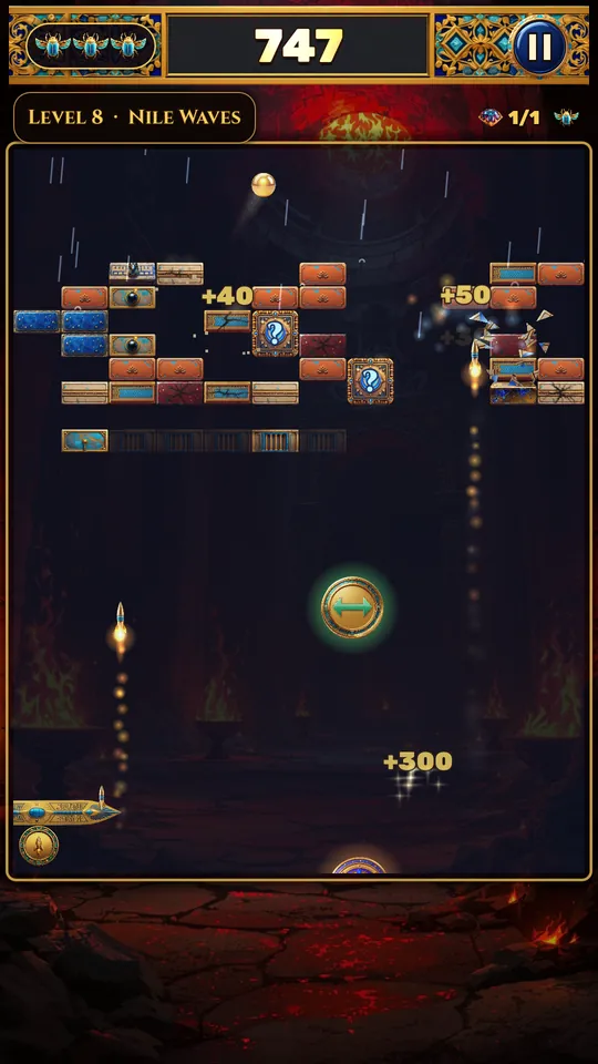 Rockets and rain in the Burning Crypt